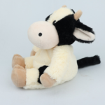 Microwave-heatable cow plush toy, flaxseed lavender plush toy, cute cartoon plush doll wholesale. - Image 3
