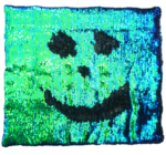 Weighted Lap Pad for Kids - 5lb Calming Sensory Lap Blanket with Sequin Flip Fabric for Tactile Stimulation Engagement - Promotes Comfort Focus and Relaxation - Image 3