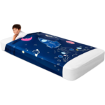 Sensory training bed surround, sensory bed sheet, compression bed sheet, blanket, and sleep quilt for children with autism - Image 4